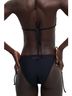 Ganni Black String Bikini Bottom Size L - photo 4