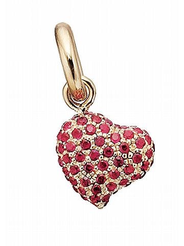 Story Women's Gold Plated Pave Sparkle Heart Charm (view 2)
