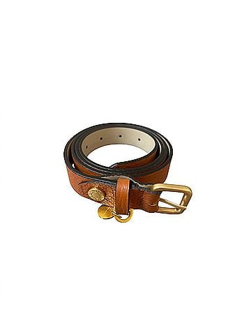 Gianni Chiarini Women's Leather Belt in Caramel (view 2)