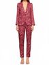 MISA Los Angeles Print Red Catroux Jacket Size S - photo 3