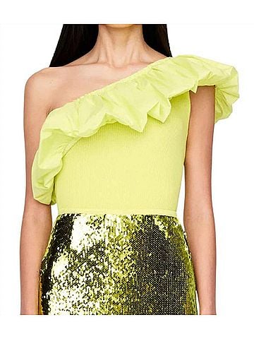 Marie Oliver Lucy Top in Pear (view 2)