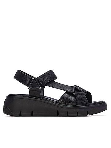 XTI Women's Pu Strap Sandal in Black (view 1)