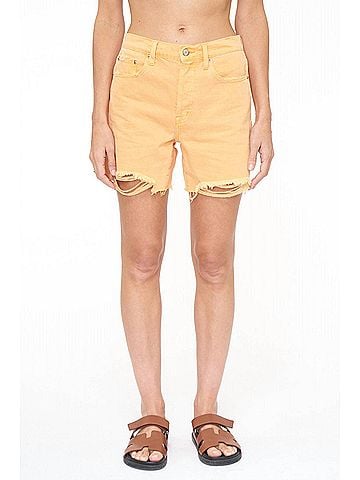 Pistola Devin High Rise Mom Cut Off Shorts (view 2)