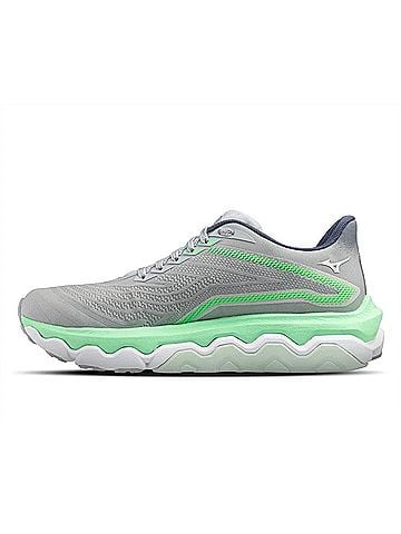 Mizuno Women's Horizon 8 Running Shoes in Pearl Blue/White/Hint Of Mint (view 2)