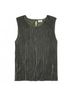J.Crew Green Pliss Shell Top in Olive Size M - photo 1