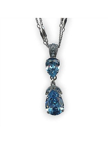 Mariana Women's Beautiful Aquamarine Pendant (view 1)