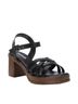 XTI Black Women's Refresh Strappy Sandals Size 7 - photo 2