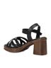 XTI Black Women's Refresh Strappy Sandals Size 7 - photo 3