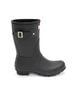 Hunter Black Women's Original Short Rain Boots in Black Size 10 - photo 1