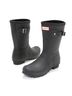 Hunter Black Women's Original Short Rain Boots in Black Size 10 - photo 3