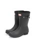 Hunter Black Women's Original Short Rain Boots in Black Size 10 - photo 4