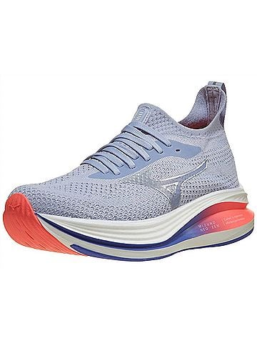 Mizuno Women's Neo Zen Running Shoe in Icelandic Blue/Silver (view 2)