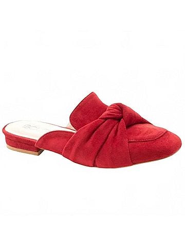 BOUTIQUE By Corkys Women's Cider Knotted Slip On Shoes in Red (view 1)
