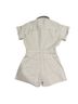 Zara 100% Cotton Blue Silver Romper Size M - photo 2