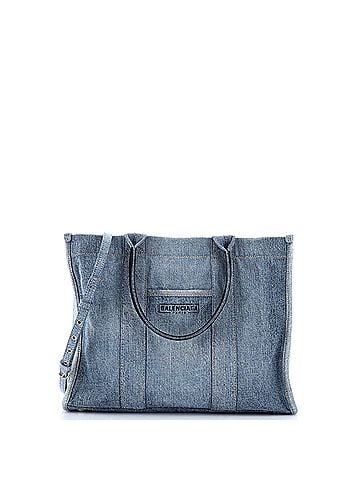 Balenciaga Hardware Tote Denim Small (view 1)