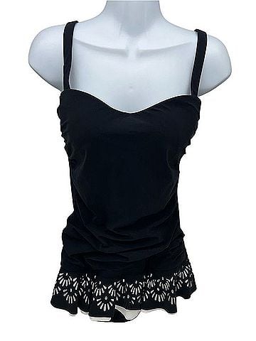 Profile by Gottex Black Sweetheart One-Piece One Piece Swimsuit (view 1)