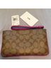 Coach Print Brown Pink Wristlet One size - photo 6