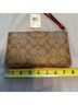 Coach Print Brown Pink Wristlet One size - photo 8