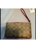 Coach Print Brown Pink Wristlet One size - photo 4