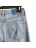 Mother 100% Cotton Floral Graphic Blue Gold Jeans Size 24 waist - photo 8