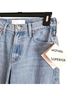 Mother 100% Cotton Floral Graphic Blue Gold Jeans Size 24 waist - photo 13