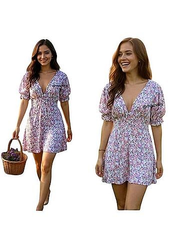 Faithfull the Brand Tonia Casual Dress (view 1)