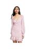 Likely 100% Polyester Floral Pink Casual Dress Size 4 - photo 1