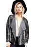 Free People Solid Silver Gray Jacket Size S - photo 1