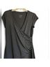 Athleta Solid Black Casual Dress Size M - photo 3