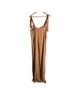 BHLDN 100% Polyester Solid Tan Brown Casual Dress Size 14 - photo 5