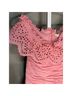 Ramy Brook 100% Polyester Print Pink Casual Dress Size 6 - photo 4