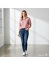 Banana Republic 100% Cotton Solid Pink Pullover Sweater Size M - photo 4