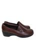 Clarks 100% Leather Brown Flats Size 9 1/2 - photo 1