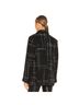 Anine Bing Plaid Black White Blazer Size L - photo 2