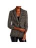 Cinq à Sept 100% Polyester Tweed Black Multi Color Blazer Size 0X - photo 1