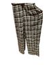 J. McLaughlin 100% Polyester Tweed Black White Jumpsuit Size 10 - photo 6