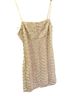 Cider Solid Gold Cocktail Dress Size L - photo 1