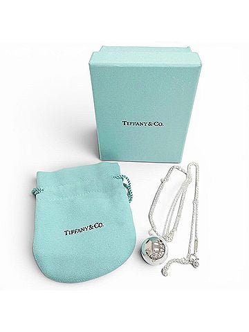 Tiffany & Co. TIFFANY&Co. Tiffany HardWear Ball Pendant Necklace, AG925, 19mm diameter, 14.8g weight, with box and dust bag, for women. (view 2)