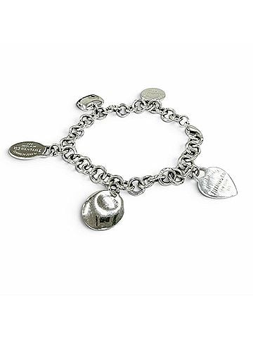 Tiffany & Co. TIFFANY&Co. Tiffany Return to Multi-Tag 925 Bracelet, Rare, Silver, Weight 35.10g, Women's/Men's (view 2)