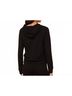 Monrow Solid Black Kangaroo Pullover Hoodie in Black Size S - photo 3