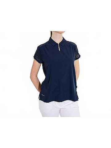 abacus Manga Cupsleeve Polo in Navy (view 2)