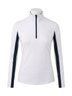 abacus Solid White Aloha Uv Longsleeve Pullover in White/Navy Size XL - photo 1
