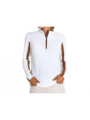 abacus Aloha Uv Longsleeve Pullover in Cognac (view 2)