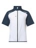 abacus Solid White Lanark Stretch Wind Shirt (5oz) in White Navy Size XL - photo 6