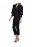 Emily McCarthy Solid Black Hampton Top in Midnight Size M - photo 3