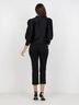 Emily McCarthy Solid Black Hampton Top in Midnight Size M - photo 4