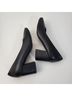 Sole Society 100% Leather Black Heels Size 6 - photo 6