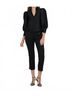 Emily McCarthy Solid Black Hampton Top in Midnight Size S - photo 5
