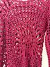 K. Jordan 100% Acrylic Graphic Pink Blouse Size M - photo 9