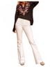 Andree by UNIT Floral Black Embroidered Split Neck Top in Black Size L - photo 5